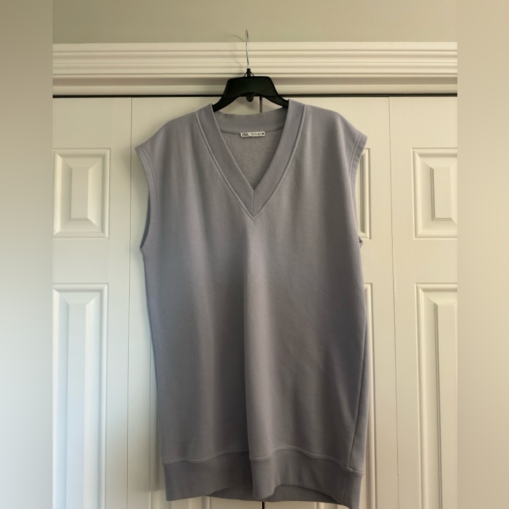Lilac Zara Vest Dress